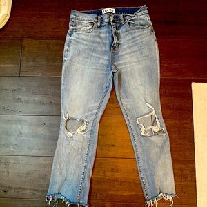 Distressed relaxed fit Daze jeans